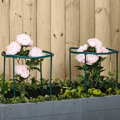 The Lakeside Collection Set Of 8 Garden Trellises 4 The Lakeside Collection Set Of 8 Garden Trellises - Image 2