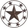 The Lakeside Collection Outdoor Metal Rustic Star Wall Art -Home Properties GUEST f2974899 105d 4d6d 9022 af981fc5011e