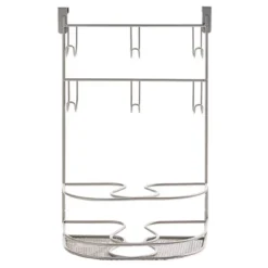 The Lakeside Collection Mybella Over-the-Cabinet Door Deluxe Tiered Styling Station -Home Properties GUEST f2f5ef4e 3e0a 47cc a0cb f00377fef2f4