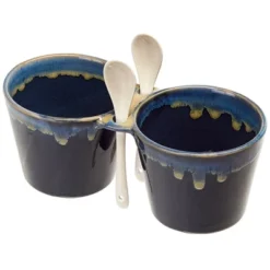 The Lakeside Collection Double Dip Bowls With Spoons 11 The Lakeside Collection Double Dip Bowls With Spoons -Home Properties GUEST f769586a 220f 41c9 b148 369b69d81200