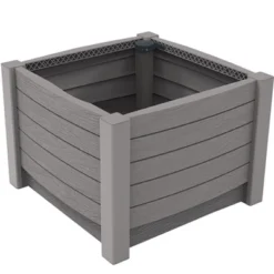 The Lakeside Collection Gray Big Box Planter