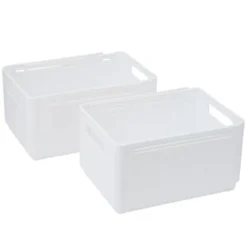 The Lakeside Collection Expandable Kitchen Storage Boxes - Set Of 2 Medium -Home Properties GUEST f8c853b3 161e 447d 9400 c0ef0ea850a0