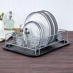 The Lakeside Collection Sunflower Dish Rack -Home Properties GUEST fb03b00a 4956 4a9b a380 e2a56b4bca2c