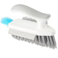 The Lakeside Collection 4-In-1 Cleaning Brush & Corner Scrubber - Perfect For Tile And Grout -Home Properties GUEST fe2947ed d477 4d10 9373 3a9ff156feca